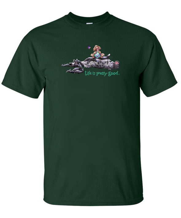 English Cocker Spaniel - Life Is Pretty Good - T-Shirt