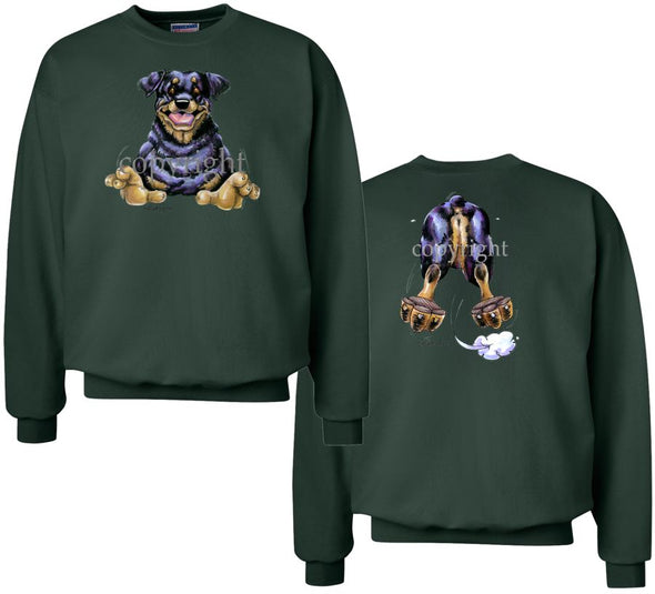 Rottweiler - Coming and Going - Sweatshirt (Double Sided)