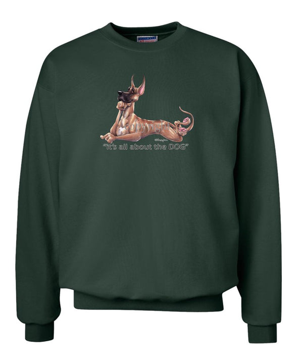 Great Dane - All About The Dog - Sweatshirt