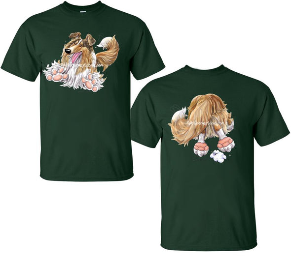 Collie - Coming and Going - T-Shirt (Double Sided)