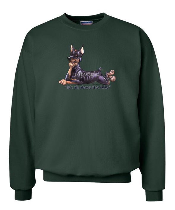 Miniature Pinscher - All About The Dog - Sweatshirt