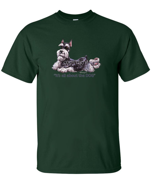 Schnauzer - All About The Dog - T-Shirt