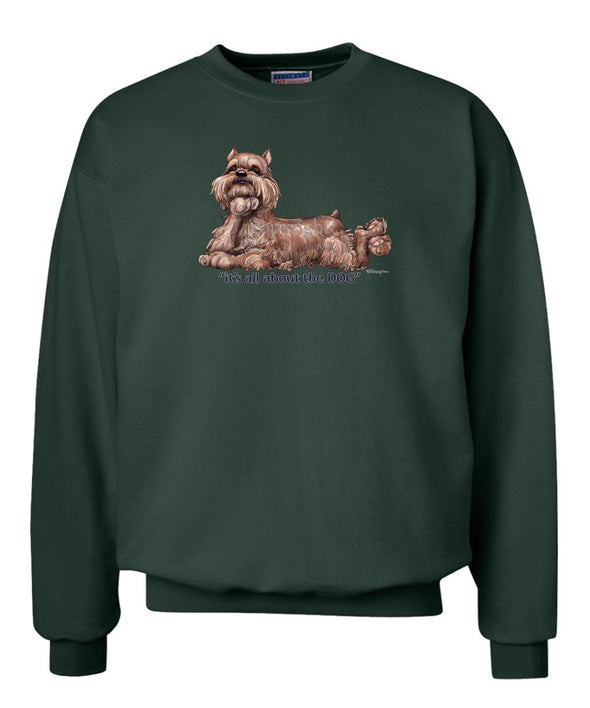 Brussels Griffon - All About The Dog - Sweatshirt