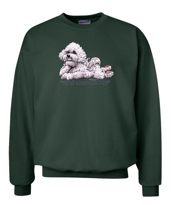 Bichon Frise - All About The Dog - Sweatshirt