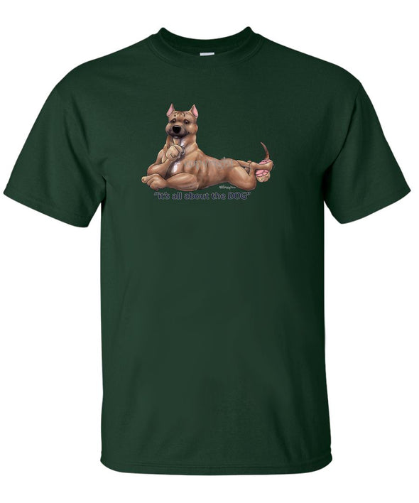 American Staffordshire Terrier - All About The Dog - T-Shirt