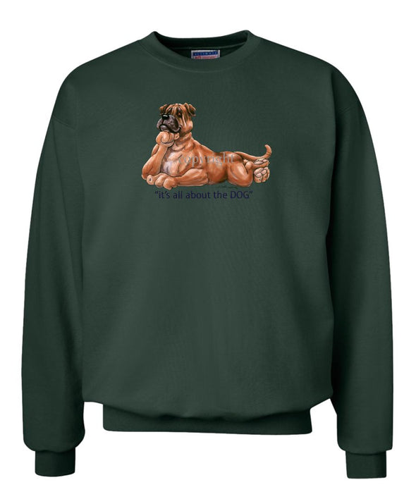 Bullmastiff - All About The Dog - Sweatshirt