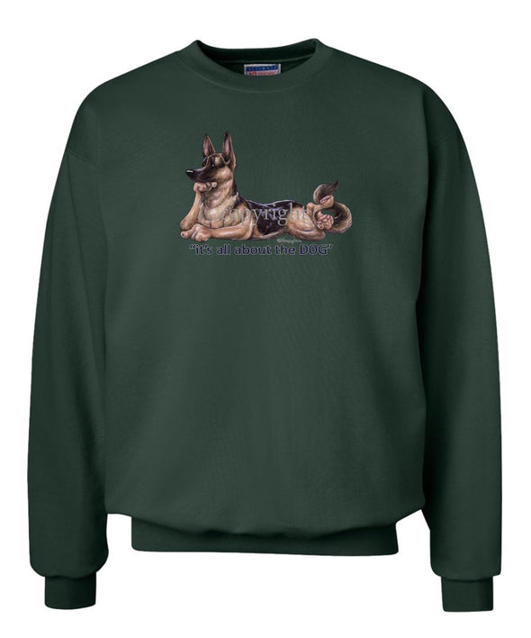 German Shepherd - All About The Dog - Sweatshirt