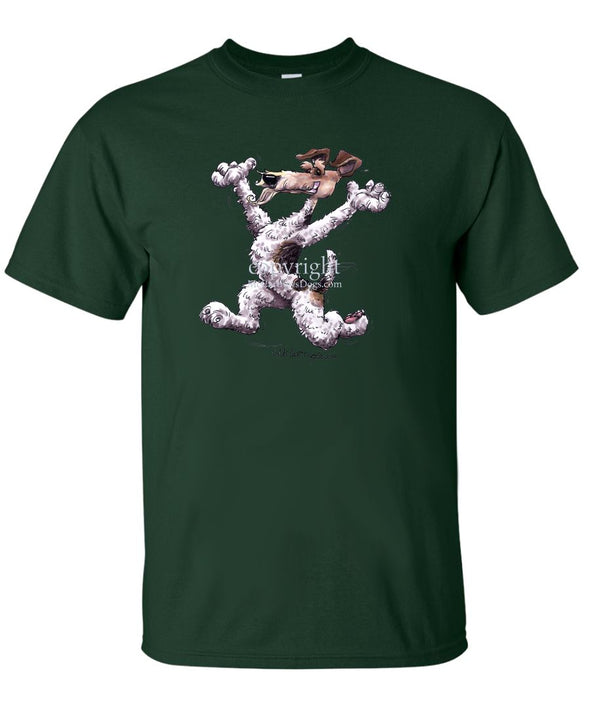 Wire Fox Terrier - Happy Dog - T-Shirt