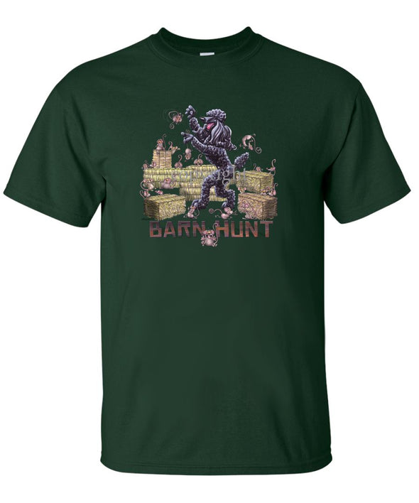 Poodle  Black - Barnhunt - T-Shirt
