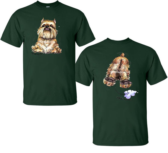 Brussels Griffon - Coming and Going - T-Shirt (Double Sided)
