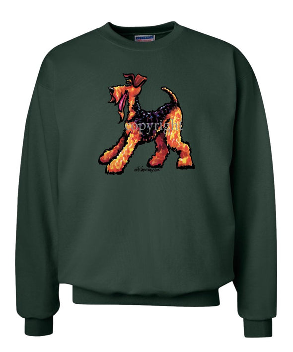 Airedale Terrier - Cool Dog - Sweatshirt