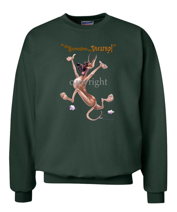 Great Dane - Treats - Sweatshirt