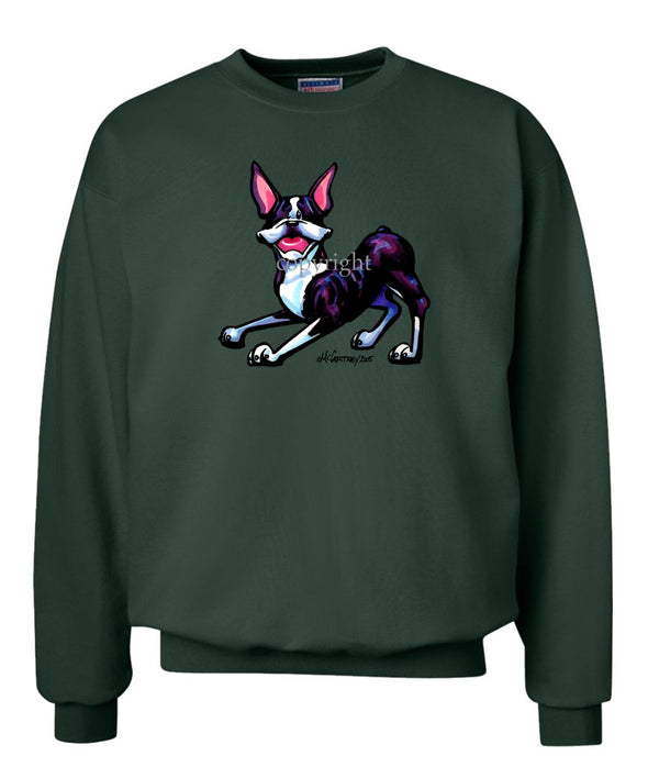 Boston Terrier - Cool Dog - Sweatshirt