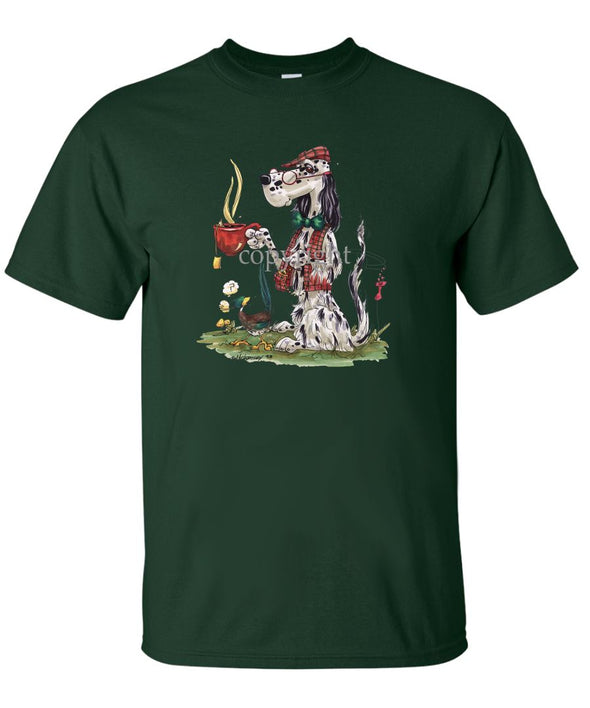 English Setter - Cup Of Tea - Caricature - T-Shirt