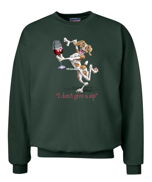 Brittany - I Don't Give a Sip - Sweatshirt