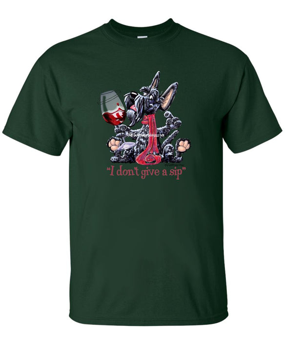 Scottish Terrier - I Don't Give a Sip - T-Shirt