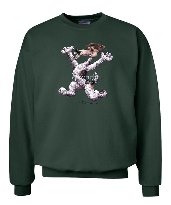 Wire Fox Terrier - Happy Dog - Sweatshirt
