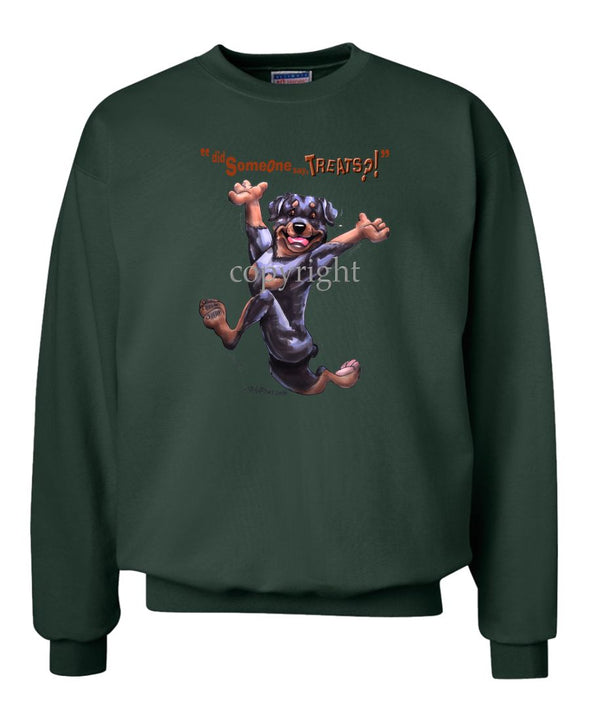 Rottweiler - Treats - Sweatshirt