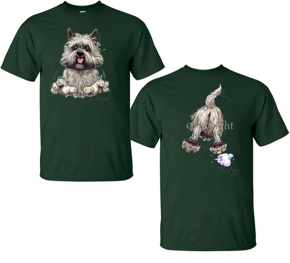 Cairn Terrier - Coming and Going - T-Shirt (Double Sided)