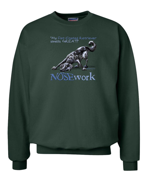 Flat Coated Retriever - Nosework - Sweatshirt
