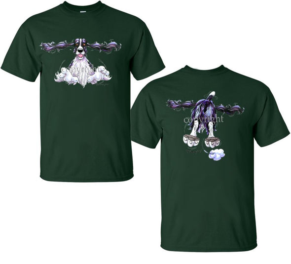 English Springer Spaniel - Coming and Going - T-Shirt (Double Sided)