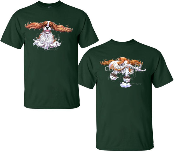 Cavalier King Charles - Coming and Going - T-Shirt (Double Sided)