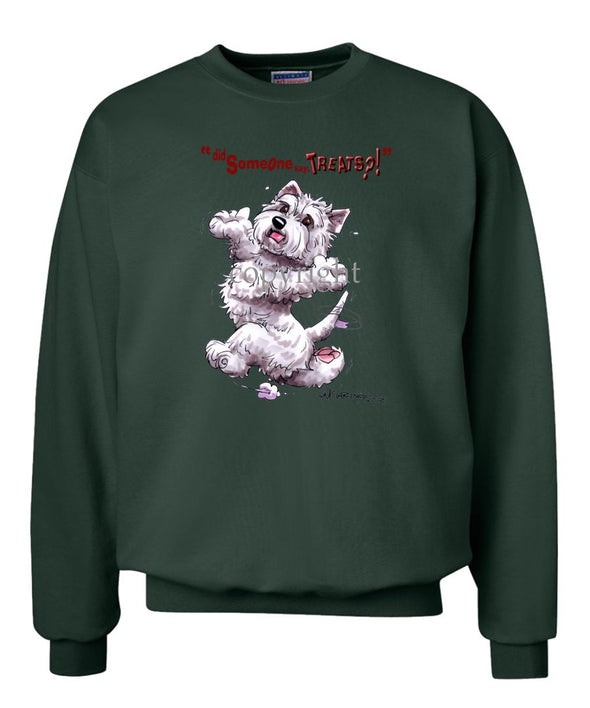 West Highland Terrier - Treats - Sweatshirt