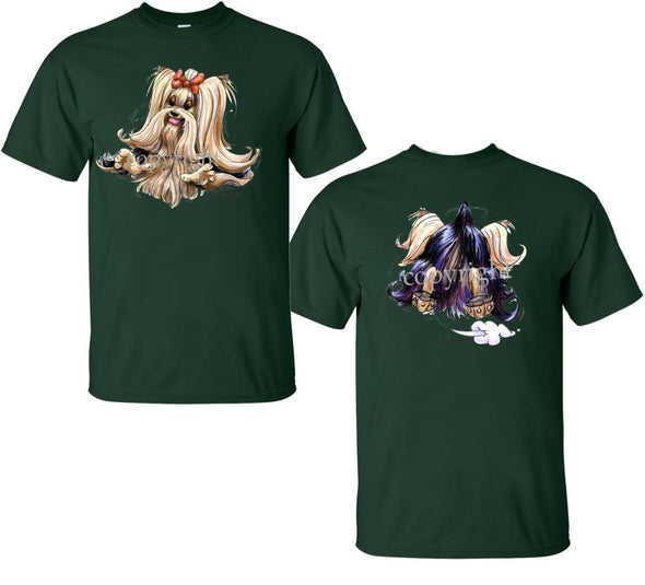 Yorkshire Terrier - Coming and Going - T-Shirt (Double Sided)