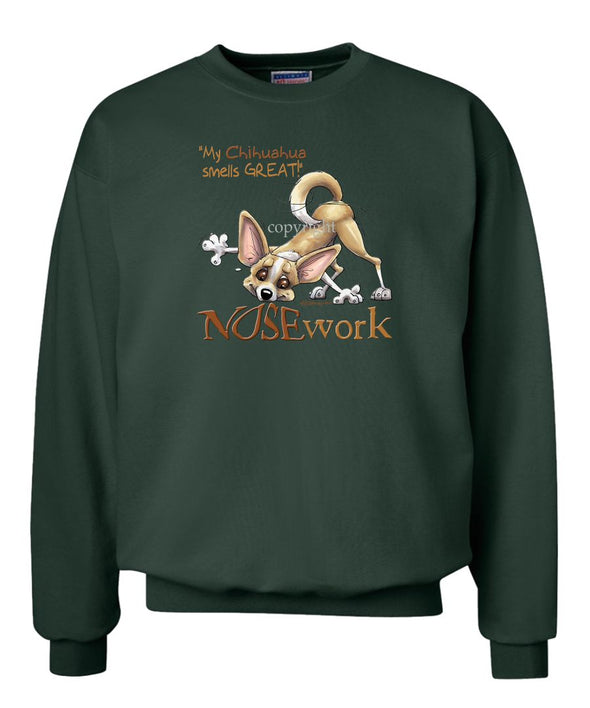 Chihuahua  Smooth - Nosework - Sweatshirt