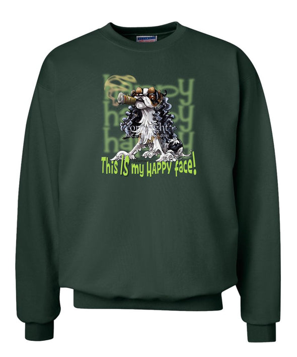 English Toy Spaniel - Who's A Happy Dog - Sweatshirt