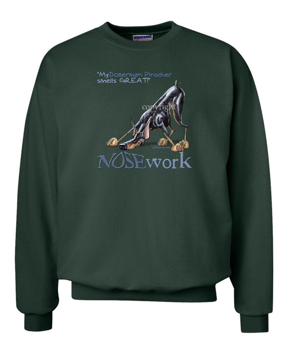 Doberman Pinscher - Nosework - Sweatshirt