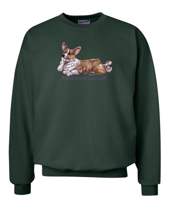 Welsh Corgi Pembroke - All About The Dog - Sweatshirt