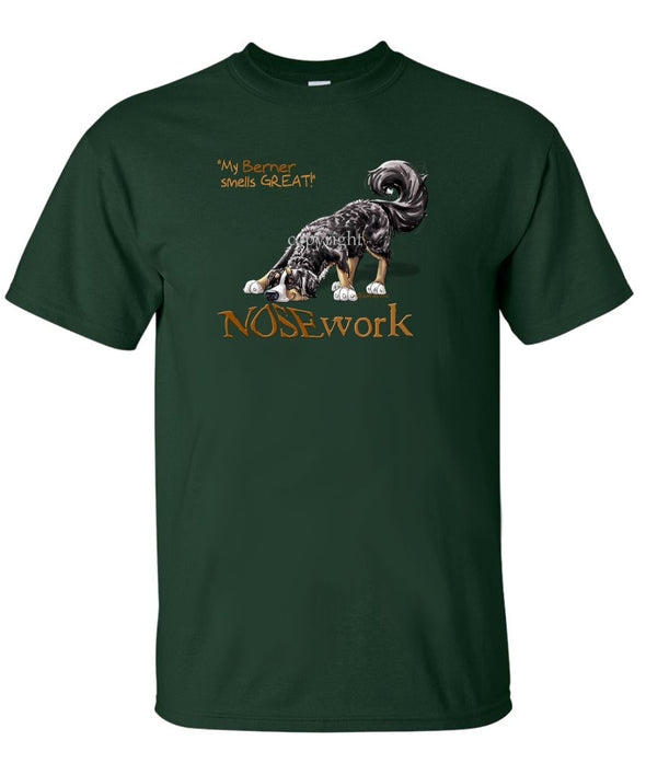 Bernese Mountain Dog - Nosework - T-Shirt