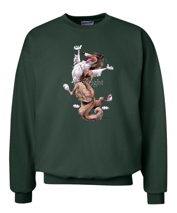 Collie - Happy Dog - Sweatshirt