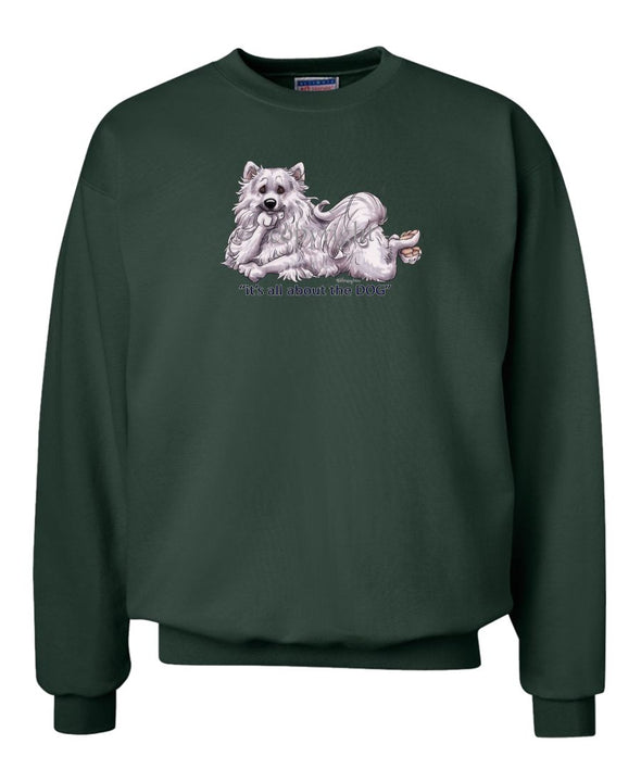 American Eskimo Dog - All About The Dog - Sweatshirt