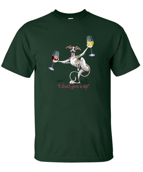 Whippet - I Don't Give a Sip - T-Shirt