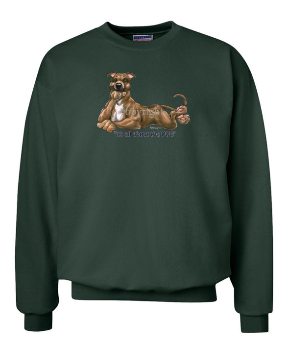 Staffordshire Bull Terrier - All About The Dog - Sweatshirt