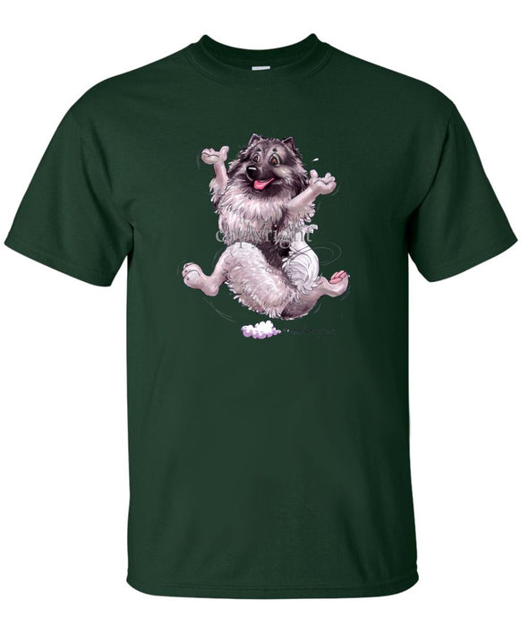 Keeshond - Happy Dog - T-Shirt
