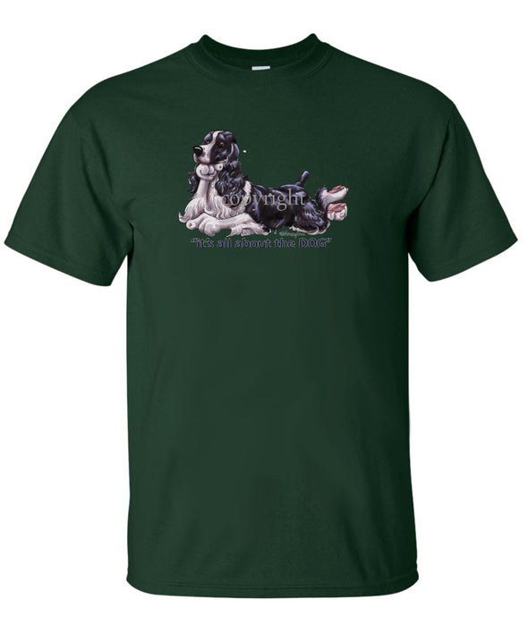 English Springer Spaniel - All About The Dog - T-Shirt