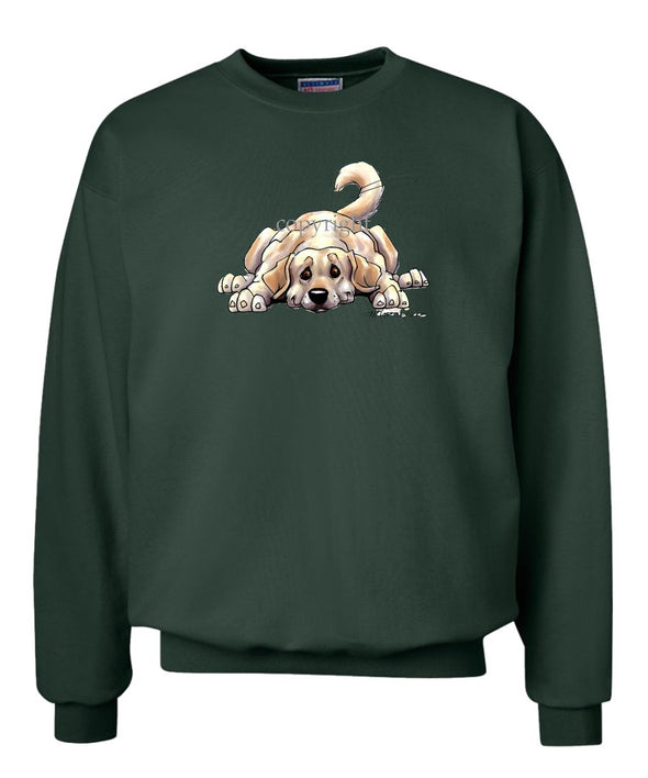 Labrador Retriever  Yellow - Rug Dog - Sweatshirt