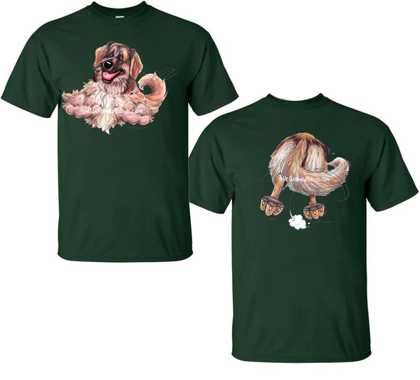 Leonberger - Coming and Going - T-Shirt (Double Sided)