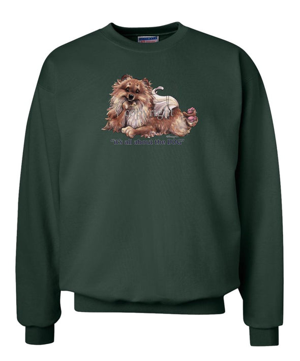 Pomeranian - All About The Dog - Sweatshirt