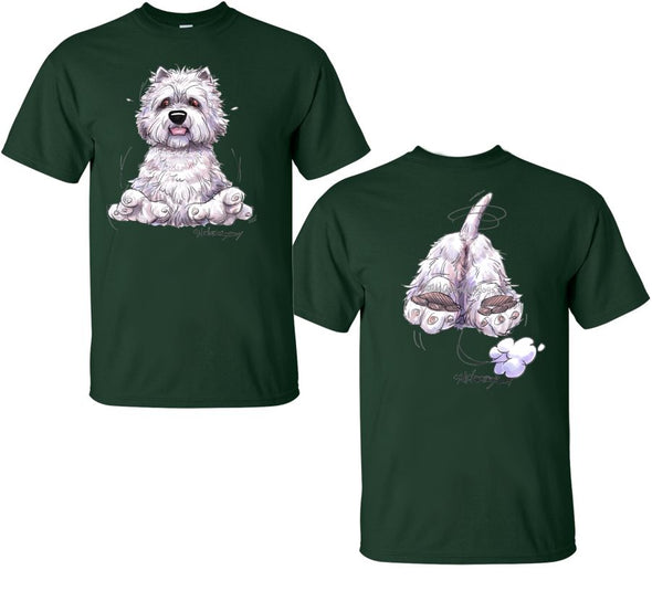 West Highland Terrier - Coming and Going - T-Shirt (Double Sided)