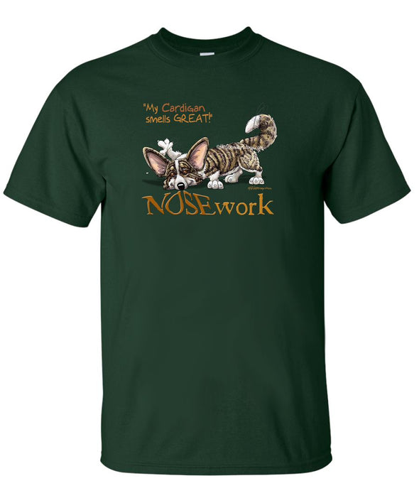 Welsh Corgi Cardigan - Nosework - T-Shirt