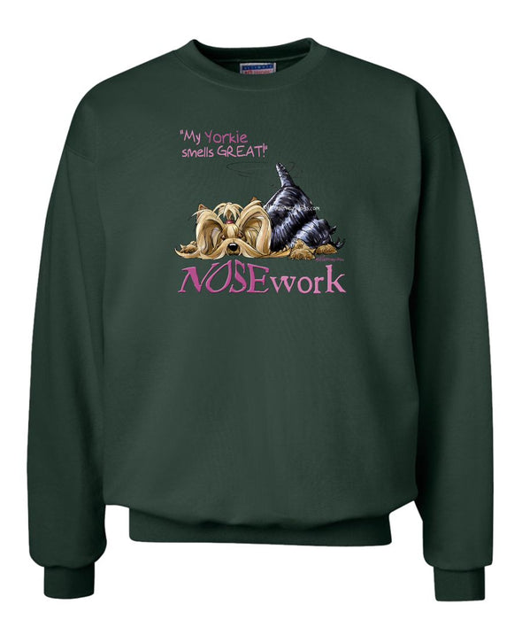 Yorkshire Terrier - Nosework - Sweatshirt