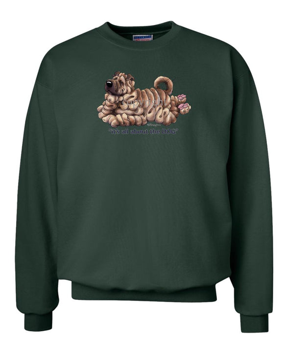 Shar Pei - All About The Dog - Sweatshirt