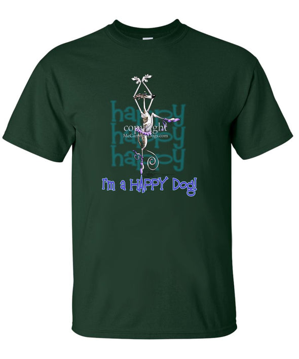 Whippet - 2 - Who's A Happy Dog - T-Shirt