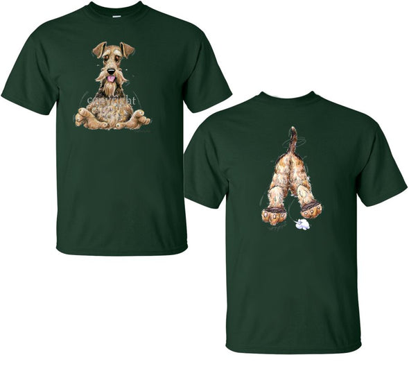 Airedale Terrier - Coming and Going - T-Shirt (Double Sided)