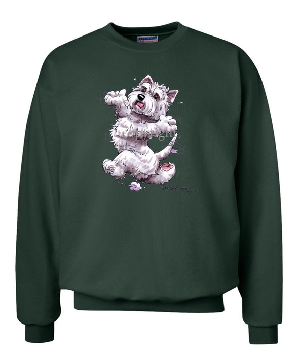 West Highland Terrier - Happy Dog - Sweatshirt