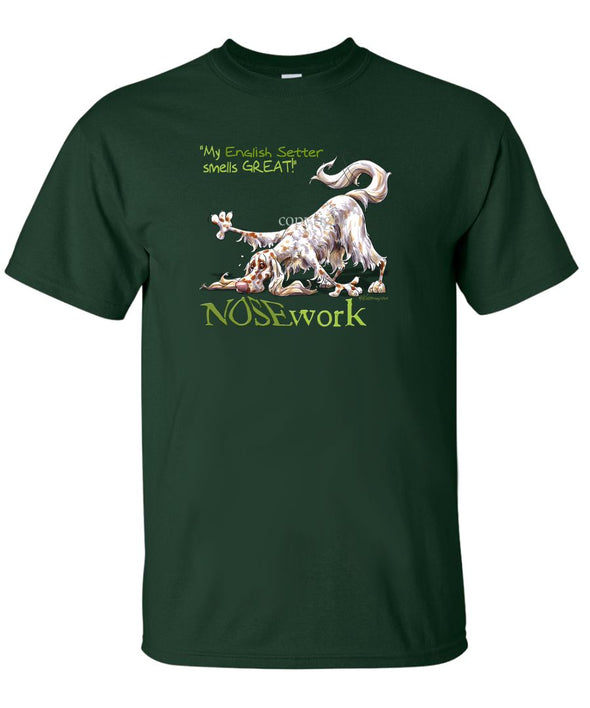 English Setter - Nosework - T-Shirt